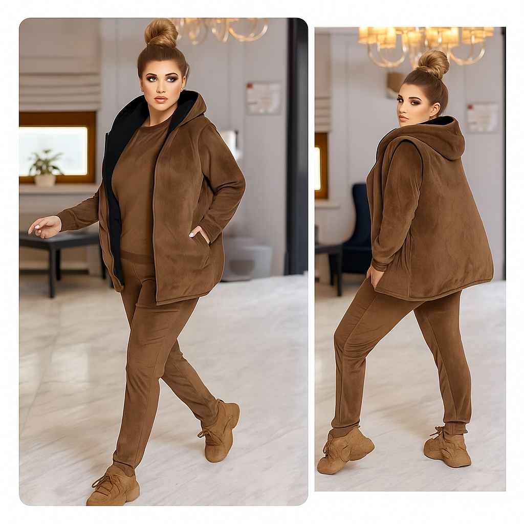 TRENING + VESTA (3 PIESE) 3 Livrare 5-7zile